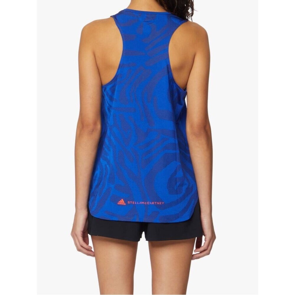 Stella McCartney Adidas Tank top blue Sz M NWT - Picture 3 of 10